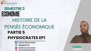 Histoire de la pensée économique S3 Economie Partie 5 [upl. by Sorvats]