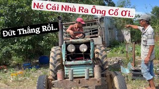 Cậu 7 lái xe máy cày chở cây về làm nhà triệu viu cho Thuận Gòm [upl. by Avitzur75]