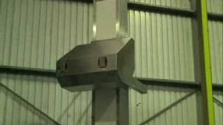 PALPharmaHoist IBC Lifter POST HOIST with Retractable FORKS amp Slew [upl. by Belvia473]