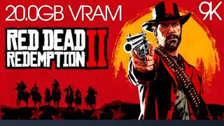 9600x4500 9K Confirmed By Rockstar Support  Ultra Preset with up to 200GB VRAM  RDR2 [upl. by Eiramave]