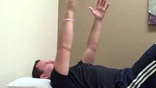 Alternate Arm Extension with Pelvic Tilt [upl. by Anelaj]