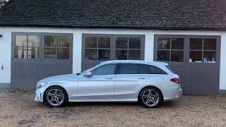 2019 Mercedes C300d AMG line 250PS 20 Auto [upl. by Keli]