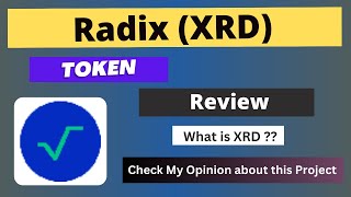 What is Radix XRD Coin  Review About XRD Token [upl. by Lerrad180]