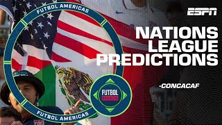 Nations League PREDICTIONS Is USMNT vs Mexico the dream final  ESPN FC [upl. by Ahtelat700]