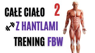 drugi TRENING na CAŁE CIAŁO z HANTLAMI 💪 Full Body Workout [upl. by Hagerman]