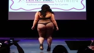 Fashion Week Plus Size 2017  THE CLOTHING Fashion Week And Lingerie For Curvy the newest fashion [upl. by Hartnett]