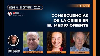 Foro Analítica Consecuencias de la crisis en el medio oriente [upl. by Anoerb]