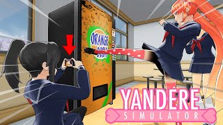 FINDING WAYS TO EXPEL OSANA BY CATCHING HER SLIPPING  Yandere Simulator Expel Osana Ending [upl. by Ainitsirc401]