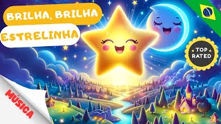 🌜 Brilha Brilha Estrelinha  Musica Infantil  Galinha Pintadinhaquot [upl. by Pinkham331]