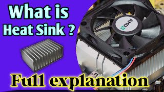 What is Heat Sink  Principle of Heat Sink Why Heat sinks are used in Electronics  In English [upl. by Betteann]