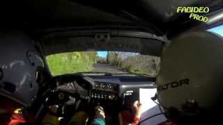 RALLYE DE VENASQUE 2013 STEPHANE POUDREL ES4 [upl. by Sulrac]