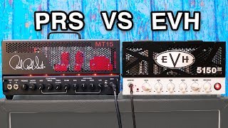 High Gain Mini Amp Shootout  PRS MT15 VS EVH 5150 III LBX [upl. by Skrap]