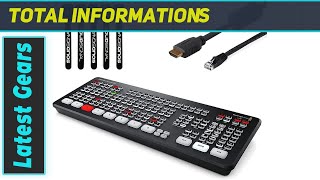 ATEM Mini Extreme ISO HDMI Live Stream Switcher The Ultimate Streaming Solution [upl. by Yenaj]