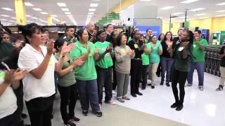 Downtown Los Angeles Walmart Cheer [upl. by Tiffie]