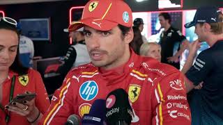 Carlos Sainz PostRace interview  F1 EMILIA ROMAGNA GP [upl. by Manno661]