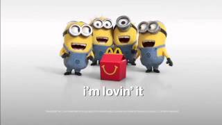 Minions McDonalds Ad  Im Lovin It Despicable Me 2 [upl. by Kciredohr]