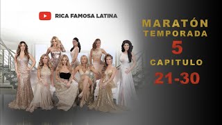 🔴 Rica Famosa Latina EPISODIOS COMPLETOS Maratón Oficial TEMPORADA 5  EP 21 30 [upl. by Meehan151]