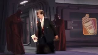 Dunkaccino Confronts Dunkin CEO Sheev Palpatine About the Discontinuation of his Favorite Drink [upl. by Noraa]