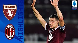 Torino 21 Milan  Belotti Scores Twice as Torino Come From Behind  Serie A [upl. by Ian]