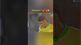 Brazil 2gol🇧🇷🇧🇷😇😇❤️‍🔥❤️‍🔥❤️‍🔥👻👻👿😎brazil football foryou video [upl. by Nerahs]