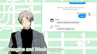 Strength and Weaknesses   Haikyuu x Jumanji PART 2  Haikyuu text skit [upl. by Adnola]