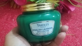 Yardley Londonenglish lavender brilliantinetraditional pomadesuper reviews [upl. by Stochmal294]