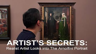 A Realist Artists Interpretation The Arnolfini Portrait [upl. by Lleon365]