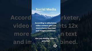 The Power of Video 12x More Shares 📈🎥 contentcreation socialmediainsights contentstrategy [upl. by Yahsat636]