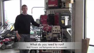 How to Find the Right Honda Generator to Fit Your Needs [upl. by Baptista]