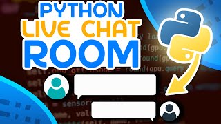 Python Live Chat Room Tutorial Using Flask amp SocketIO [upl. by Atterual476]