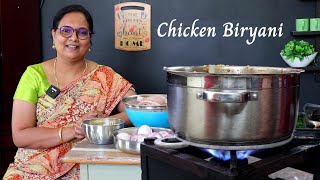 இன்றைய லஞ்ச் சிக்கன் பிரியாணி  Lunch Preparation In Tamil  Chicken Biryani  Sherins Kitchen Vlog [upl. by Marelya]