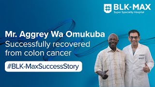 Mr Aggrey Wa Omukuba successfully recovered from Colon Cancer  Patient Success Story [upl. by Aicelaf]