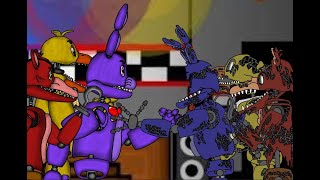 FNaFDc2Unwithered vs Scrap withereds [upl. by Karas]