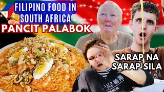 EFFORTS PAID OFF  SOUTH AFRICANS ENJOYING PANCIT PALABOK FOR THE FIRST TIME  EPI 146 [upl. by Melonie]