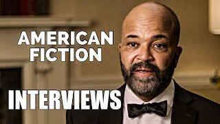 First Look At The American Fiction Movie With Interviews From The Cast And Crew [upl. by Essenaj]