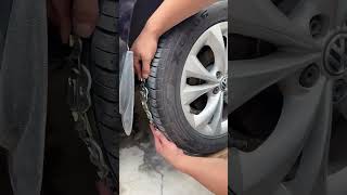 Easy to install car stainless steel ice breaking snow chains [upl. by The801]