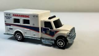 Matchbox International Terrastar Ambulance Peel Regional Paramedic Services [upl. by Eerok177]