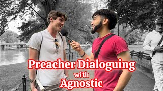 Preacher Dialoguing with Agnostic [upl. by Attekal159]