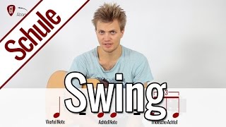 SwingRhythmus lernen  Gitarrenschule [upl. by Mohr276]