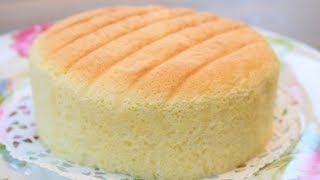 Japanese Cotton Sponge Cake 日式海绵蛋糕 [upl. by Vinni]