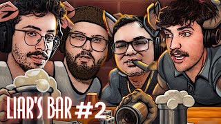 ATÉ QUE SOU BOM MENTIROSO  Liar’s Bars com amigos 2 [upl. by Erret423]