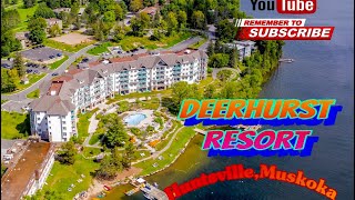 DEERHURST RESORT Huntsville Ontario deerhurstresort muskoka [upl. by Munro408]