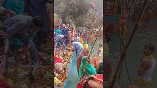 Chhath Puja ka status video🙏🙏  छठ पूजा chhath status❤❤ chhath status video🌞🌞  shorts delhi [upl. by Irec]