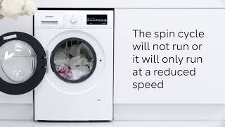 Siemens washing machine is not spinning [upl. by Annavaj551]