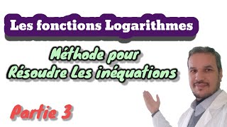 Fonctions logarithmes 2bac 🔥 méthode pour résoudre les inéquations de ln partie 3 [upl. by Arrej]