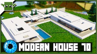 Minecraft Inspiration Series w Keralis  Modern House 70 [upl. by Tterag435]