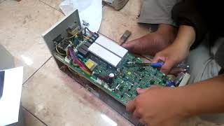 Cara pemasangan baterai ups ica  ganti baterai ups ica ups 1200va baterai battery yg3fzi [upl. by Elrae363]