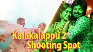 Kalakalappu 2 Shooting Spot [upl. by Nelehyram644]