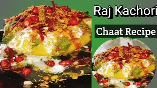 दिल्ली की फेमस चटपटी राज कचोरी चाटRaj Kachori RecipeChaat RecipeRaj Kachori chaat [upl. by Sanborne737]