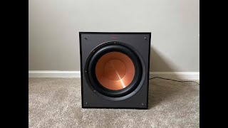 Klipsch R120SW Reference Series Home Theater Powered Active Subwoofer [upl. by Ietta]